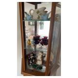 Contents of the top section of the curio display