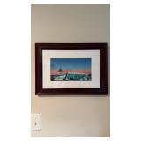 Framed photo or print of Dullas airport in