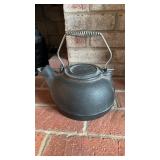 Cast-iron tea kettle, or stove, pot stainless