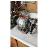 Electric heavy duty ball  bearing bench grinder,