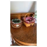 Too small longaberger baskets, one is from 2003