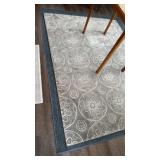 Two carpet rugs for one, a light glue, bottom
