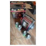 Portable Mr. heater indoor propane heater, with