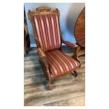 Antique Victorian, platform, rocker, somewhere