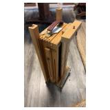 Portable artist, easel stand by Julien, Paris,