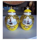 Pair miniature Royal Crown, Derby, porcelain