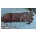 Vintage Chinese zither type instrument , 23