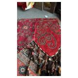 2 antique handmade Lakai tent bags, one smaller