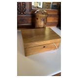 Antique pearwood box originally purchased from
