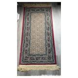 Oriental designed small carpet rug mat, full