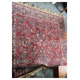 Vintage carpet, rug in a Soruk  pattern, machine