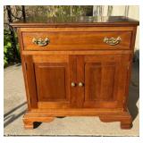 'Stickley' Cherry Chippendale Style Small Cabinet