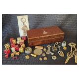 Miscellaneous Lot of Items from a Jewelry Box