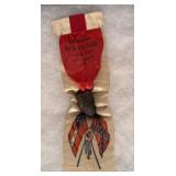A souvenir Ribbon & Bullet - Battle of the Crater