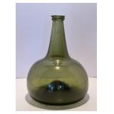 Antique 17th / 18th Century Glass Onion Bottle