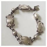 Georg Jensen Sterling 'Moonlight Blossom' Bracelet