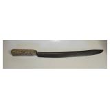 Large Antique 'J Briggs' Knife w/ Stag-Horn Handle