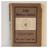 Rare Book Little Mistress Chicken by A.G. Rose