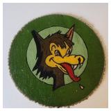 WWII Era Hand Painted Military Unit Insignia Patch