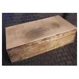 Sterling Tobacco / Cigarette Box with Cedar Lining