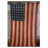 Antique 42 Star United States Flag - 69' by 114'