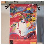 Peter Max Poster - Live Signature