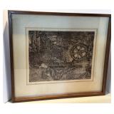'P Feichtinger' Pencil Signed Artist's Proof Print
