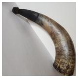 Important French & Indian War Map Powder Horn 1761