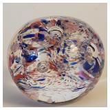 'Roy Denman' Confetti Art Glass Paperweight