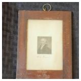 18th / 19th Century Miniature John Adams Engraving