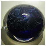 Fine Art Glass Paperweight - Signed Not Identified