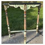 Antique Circa 1915 Side Table ala MacKenzie-Childs
