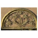 Vintage Decorative Metal Fan-Light Cover