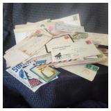 Box of Hundreds of Early US and Foreign Letters