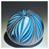 Fine Art Glass Paperweight Signed 'RE - 13