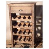 Vintage Wine Rack / 1 Drawer Stand - Vietnam
