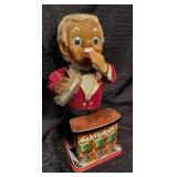 Vintage Japanese Battery Operated Bartender Toy