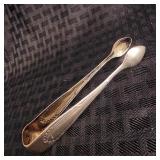 European 800 Silver Sugar Tongs - Germany