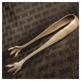 Antique 'Whiting' Sterling 'Adam' Sugar Tongs