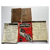 Lot of Tool & Engine Parts Catalogs