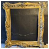 Antique Molded & Gilded Gesso Over Wood Frame