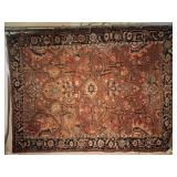 Antique Serapi Oriental Rug - 8'9' by 11'8'