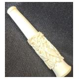 Antique Carved Ivory Cigarette Holder