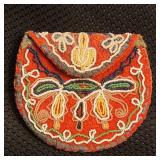 Antique Haudenosaunee (Iroquois) Beaded Bag
