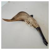 Cerimonial Native American Bone & Stone Club