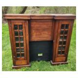 Fine Arts & Crafts Fireplace Mantel with Bookcases