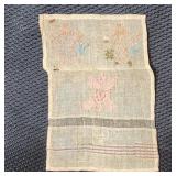 Fine Antique Needlework Panel - 1740 ?
