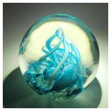 Vintage Murano Type Art Glass Paperweight