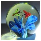 Vintage Murano Type Art Glass Paperweight