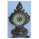 Antique "New Haven" Cast Metal Clock